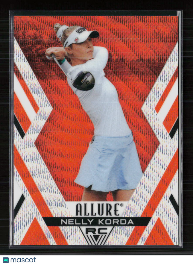 2026 Upper Deck Allure Golf Nelly Korda #41 Orange Slice RC