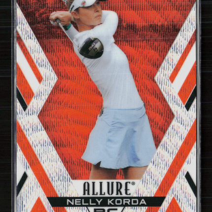 2026 Upper Deck Allure Golf Nelly Korda #41 Orange Slice RC