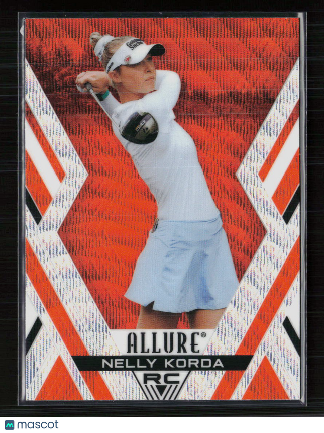 2026 Upper Deck Allure Golf Nelly Korda #41 Orange Slice RC