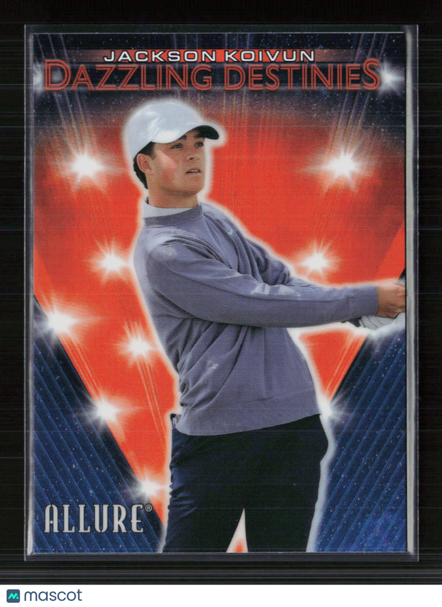 2026 Upper Deck Allure Dazzling Destinies Jackson Koivun #DD-4 Orange