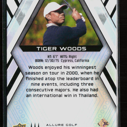 2026 Upper Deck Allure Golf Tiger Woods #1