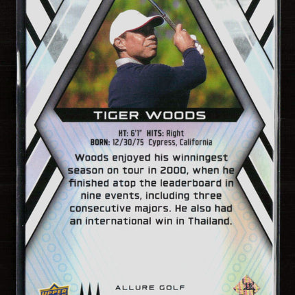 2026 Upper Deck Allure Golf Tiger Woods #1
