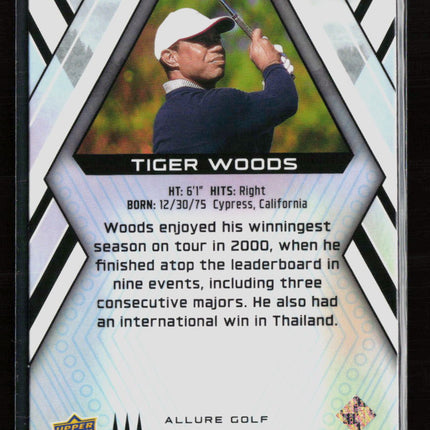 2026 Upper Deck Allure Golf Tiger Woods #1