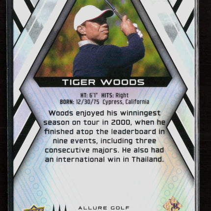 2026 Upper Deck Allure Golf Tiger Woods #1