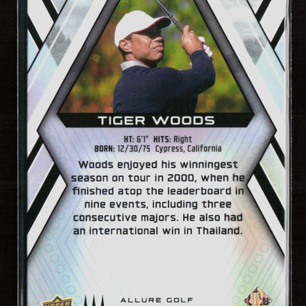 2026 Upper Deck Allure Golf Tiger Woods #1