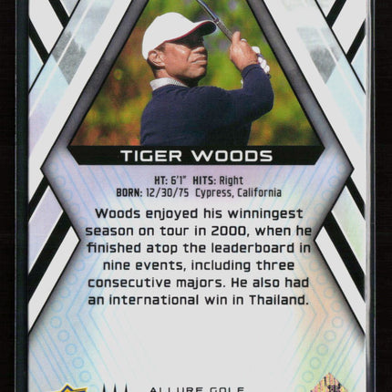 2026 Upper Deck Allure Golf Tiger Woods #1