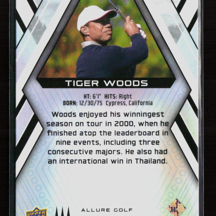 2026 Upper Deck Allure Golf Tiger Woods #1