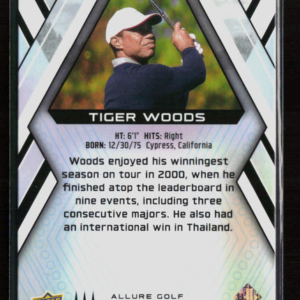 2024 Upper Deck Allure Golf Tiger Woods #1