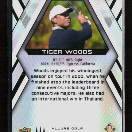 2026 Upper Deck Allure Golf Tiger Woods #1