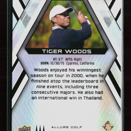 2026 Upper Deck Allure Golf Tiger Woods #1
