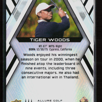 2026 Upper Deck Allure Golf Tiger Woods #1