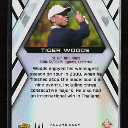 2026 Upper Deck Allure Golf Tiger Woods #1