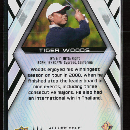 2026 Upper Deck Allure Golf Tiger Woods #1