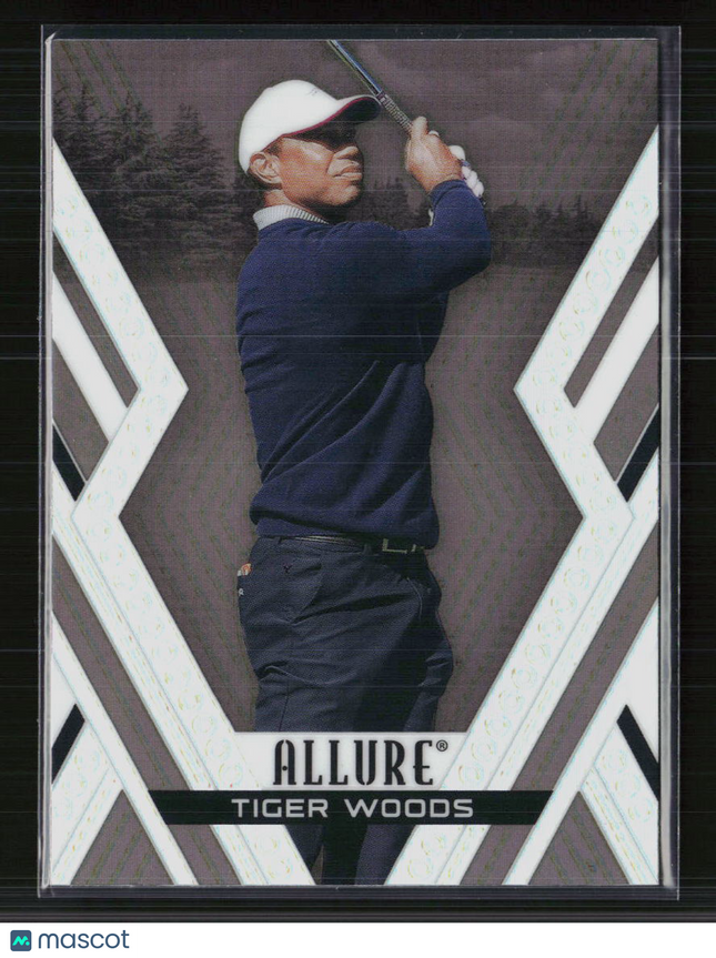 2026 Upper Deck Allure Golf Tiger Woods #1 Black Rainbow