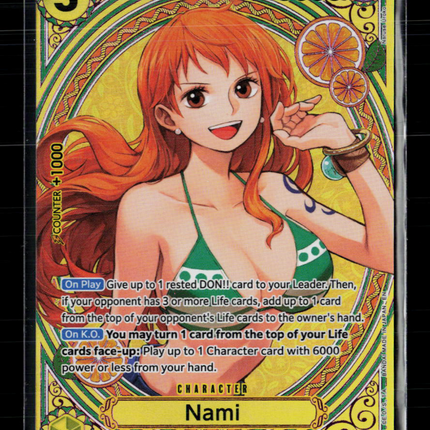 One Piece Nami (SP) Extra Booster: One Piece Heroine's Edition SR • EB03-053