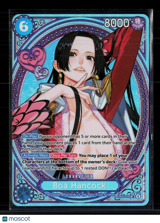 One Piece Boa Hancock SP Extra Booster: One Piece Heroine's Edition SR EB03-026