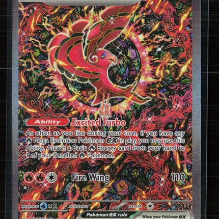 Pokemon 2025 Mega Evolution Oricorio EX SAR #024