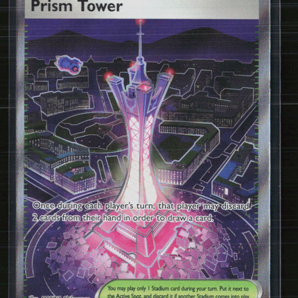 Pokemon 2025 Destined Rivals Prism Tower SAR #111/86