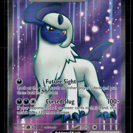 Pokemon 2023 Obsidian Flames Absol EX FA #214/197