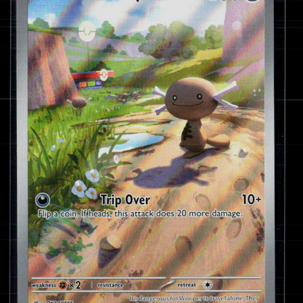 Pokemon 2025 Scarlet & Violet Prismatic Evolutions Paldean Wooper #102/94