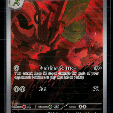 Pokemon 2023 Obsidian Flames Scizor #205/197