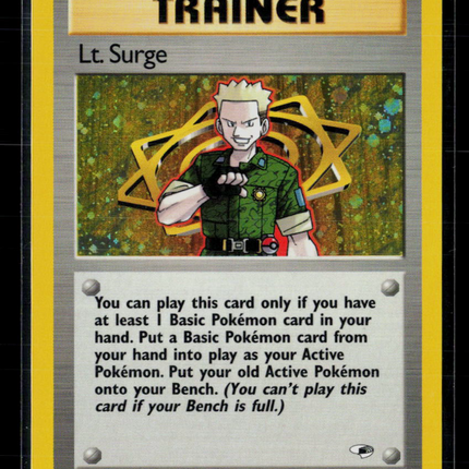 Pokemon 2000 Gym Heroes LT. Surge #17/132