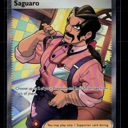 Pokemon 2023 Paldea Evolved Saguaro FA SAR #255/193