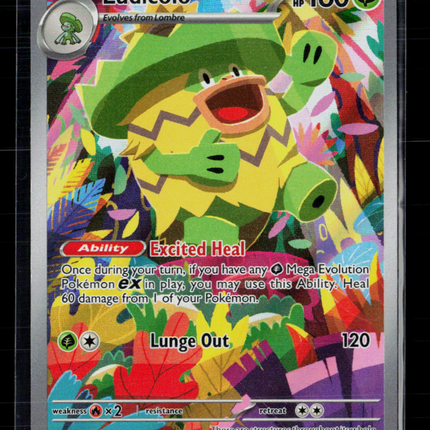 Pokemon 2025 Scarlet & Violet Phantasmal Flames Ludicolo #95/94