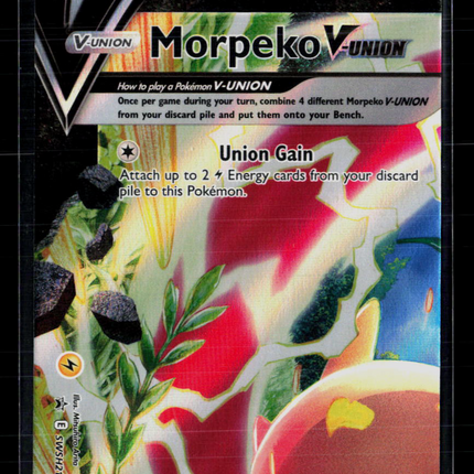 Pokemon 2022 Sword & Shield Morpeko V-Union #SWSH215