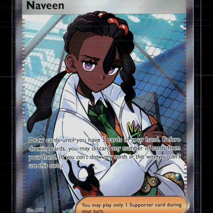 Pokemon 2025 Scarlet & Violet Black Bolt Naveen FA #112/88