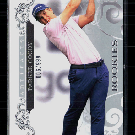 2026 Upper Deck Artifacts Golf Parker Coody #68 006/999