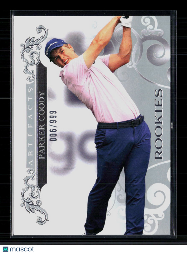 2026 Upper Deck Artifacts Golf Parker Coody #68 006/999