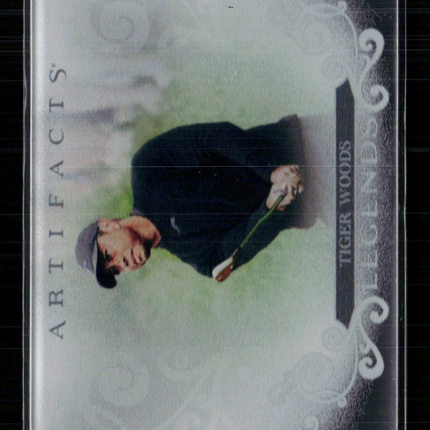 2021 Upper Deck Artifacts Golf Legends Tiger Woods #81 Plaxiglass