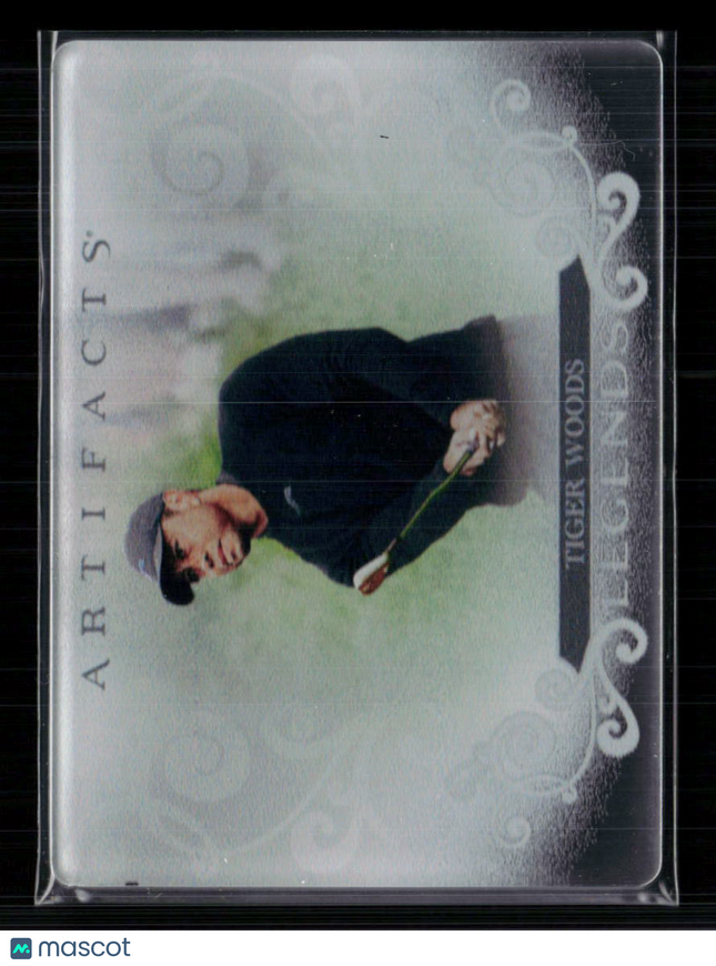 2021 Upper Deck Artifacts Golf Legends Tiger Woods #81 Plaxiglass