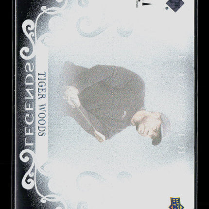 2021 Upper Deck Artifacts Golf Legends Tiger Woods #81 Plaxiglass