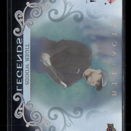2026 Upper Deck Artifacts Golf Legends Tiger Woods #81 Clear Cut