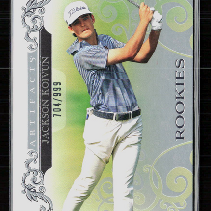 2023 Upper Deck Artifacts Golf Jackson Koivun #74 704/999