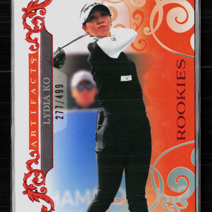 2026 Upper Deck Artifacts Golf Lydia Ko #60 Red 277/499