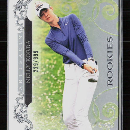 2026 Upper Deck Artifacts Golf Nelly Korda #51 229/999