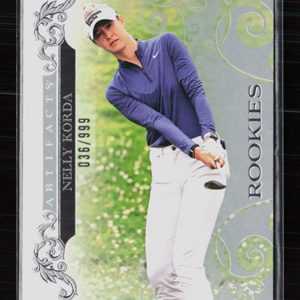 2026 Upper Deck Artifacts Golf Nelly Korda #51 036/999
