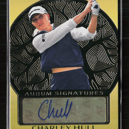 2026 Upper Deck Artifacts Golf Aurum Signatures Charley Hull #AS-CH 21/25 Auto