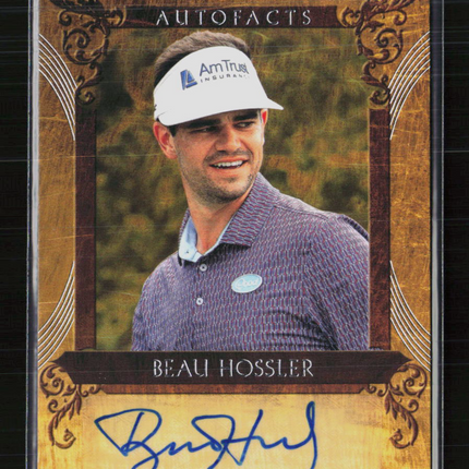 2026 Upper Deck Artifacts Golf Autofacts Beau Hossler #A-BH Auto