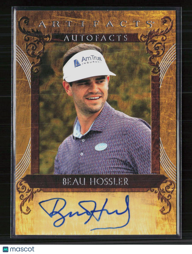 2026 Upper Deck Artifacts Golf Autofacts Beau Hossler #A-BH Auto