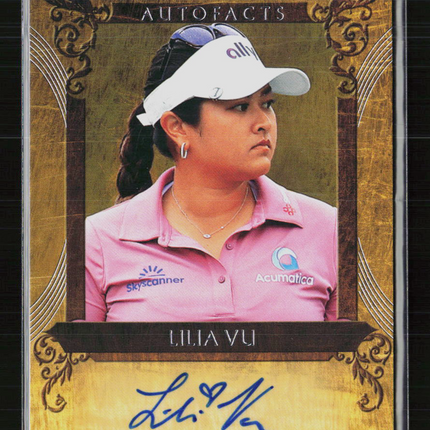 2026 Upper Deck Artifacts Golf Autofacts Lilia Vu #A-LV Auto