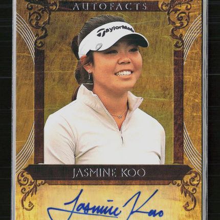 2026 Upper Deck Artifacts Golf Autofacts Jasmine Koo #A-KO Auto