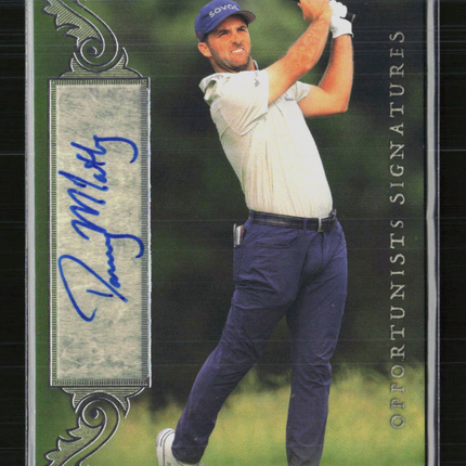 2026 Upper Deck Artifacts Golf Opportunists Signatures Denny McCarthy Auto