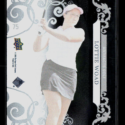2026 Upper Deck Artifacts Golf Lottie Woad #75 Clear