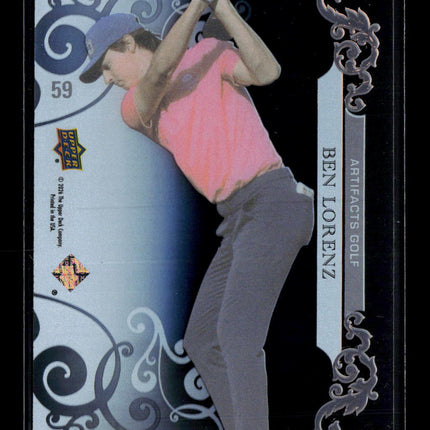 2026 Upper Deck Artifacts Golf Ben Lorenz #59 Clear
