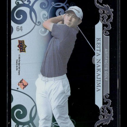 2026 Upper Deck Artifacts Golf Keita Nakajima #64 Clear