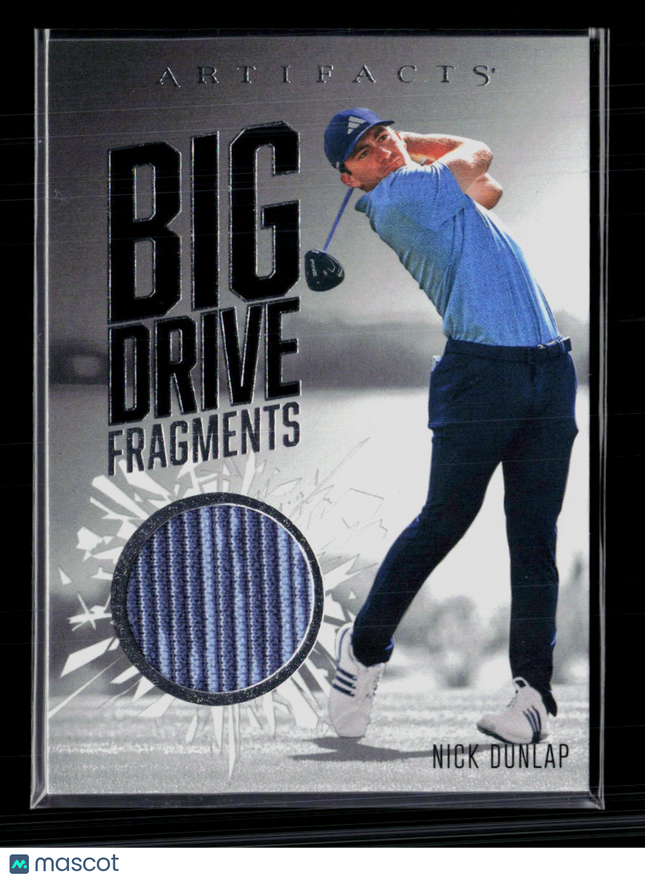 2026 Upper Deck Artifacts Golf Big Drive Fragments Nick Dunlap #BDF-ND